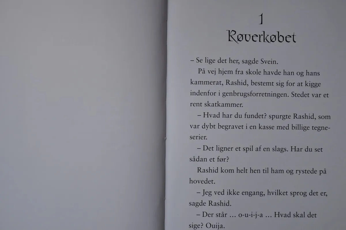 ABC Forlag Den døde onkel bok dansk utgåva