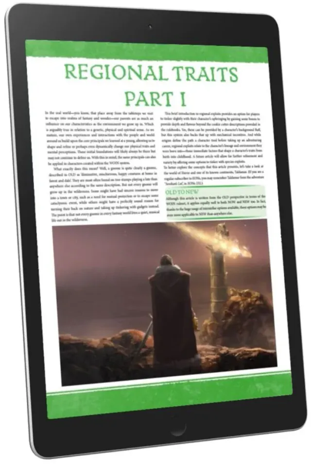 EN Publishing Regional Traits Pt.1 rollspels-PDF WOIN