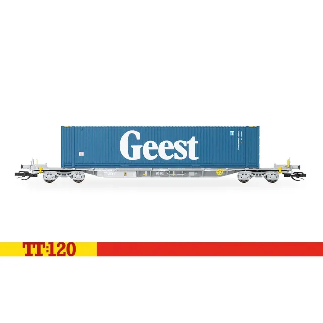 Hornby TT:120 TOUAX Sffgmss IFA Wagon GEEST 45ft modellvagn