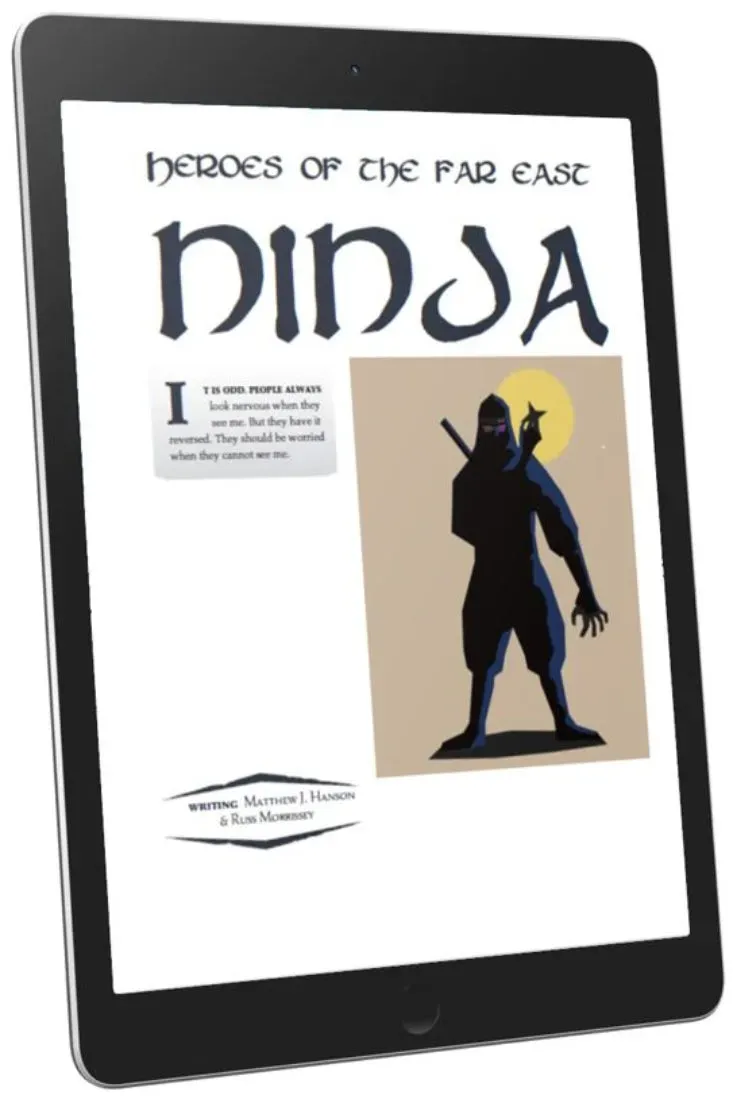 Heroes of the Far East Ninja rollspelsbok PDF WOIN
