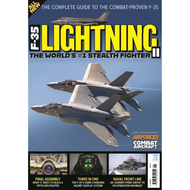 F-35 Lightning II bookazine Mark Ayton stridsflygbok