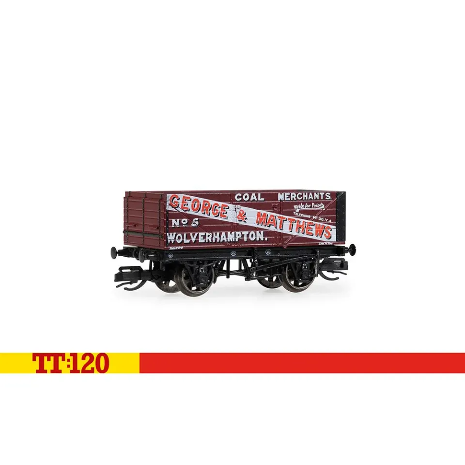 Hornby TT:120 7 Plank Wagon George Matthews No.5 godsvagn