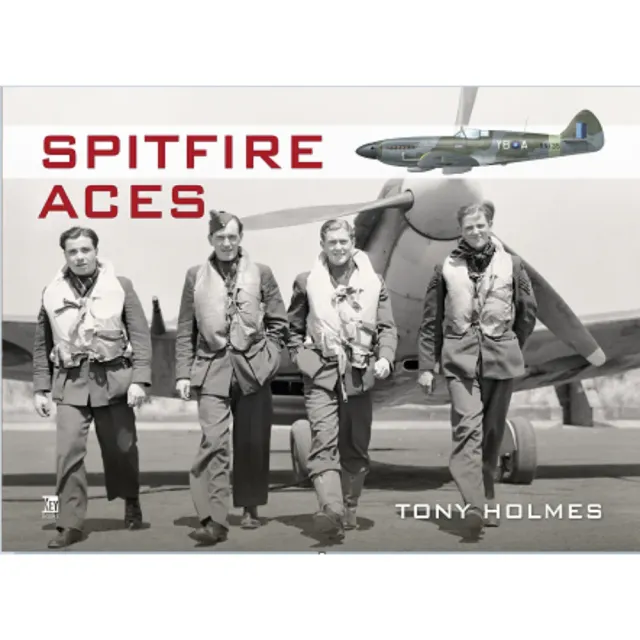 Key Books Spitfire Aces inbunden bok 40 ess