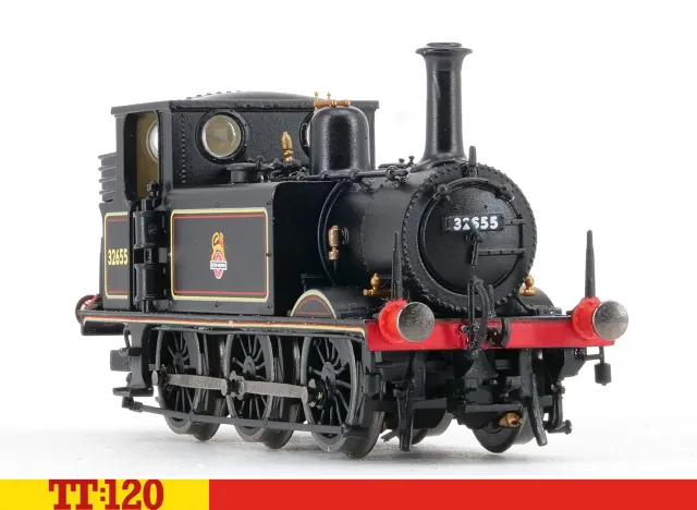 Hornby TT:120 BR Terrier 0-6-0T 32655 ånglok