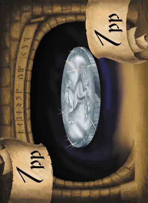 EN Publishing Tabletop Money Platinum Piece Deck spelkort 40 kort