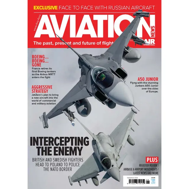 Aviation News september 2025 tidning lösnummer Nato
