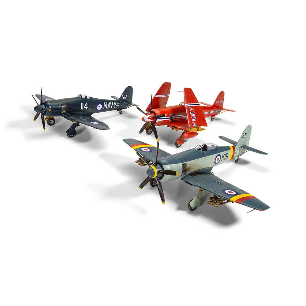 Airfix Hawker Sea Fury FB.11 byggsats 1:48 122 delar