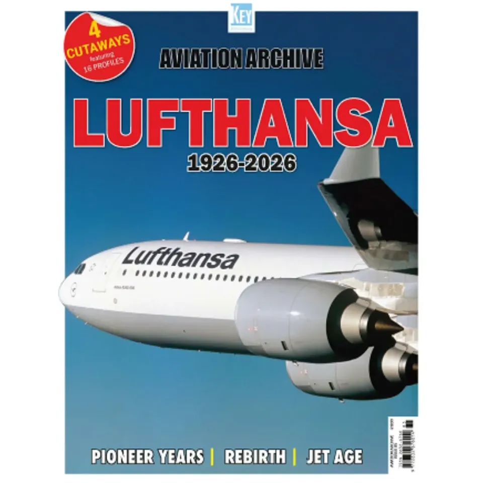 Lufthansa 1926-2026 tidning 100 år jubileumsnummer