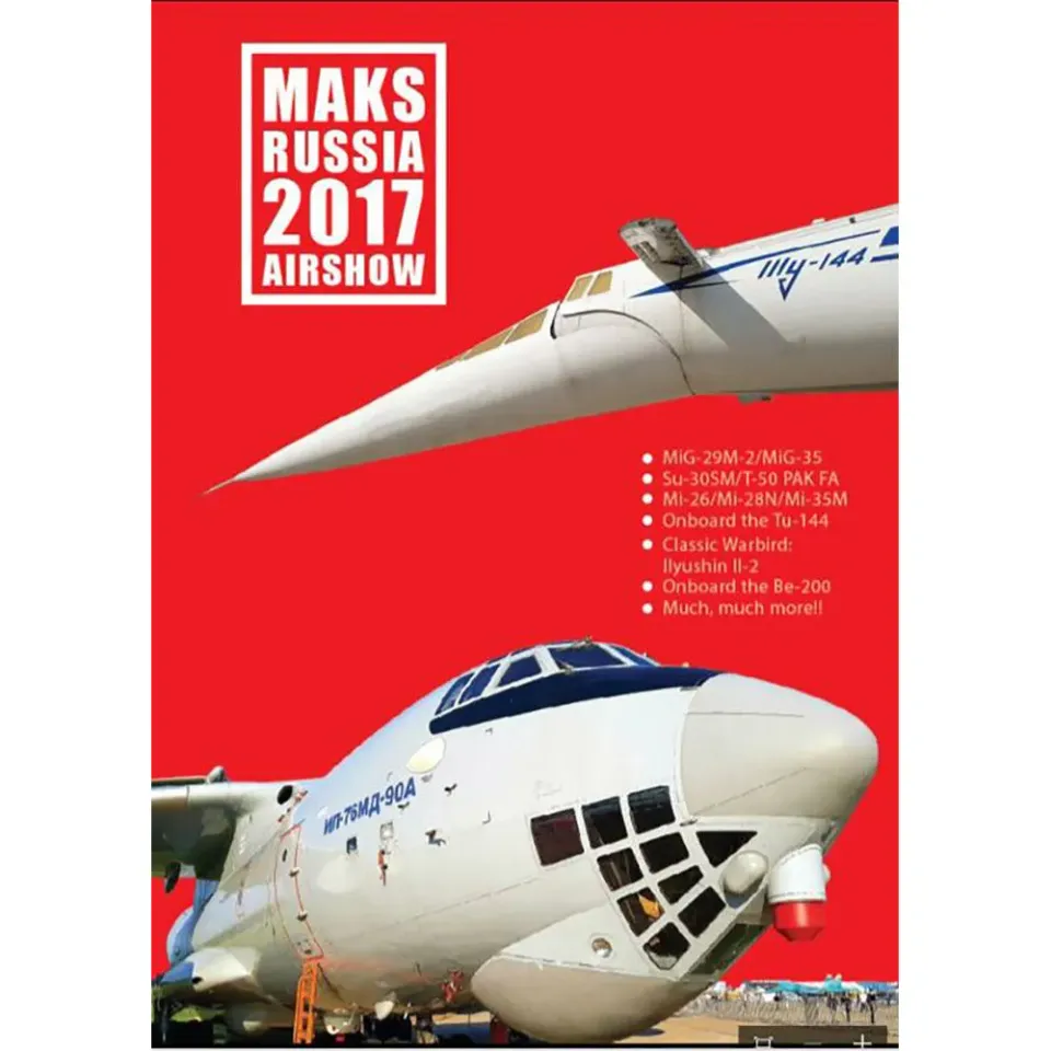 Why we love Taylor Swi MAKS Airshow 2017 DVD flygshow