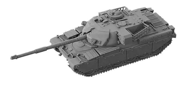 Trains 4U Chieftain Mk 10 byggsats stridsvagn 1:76