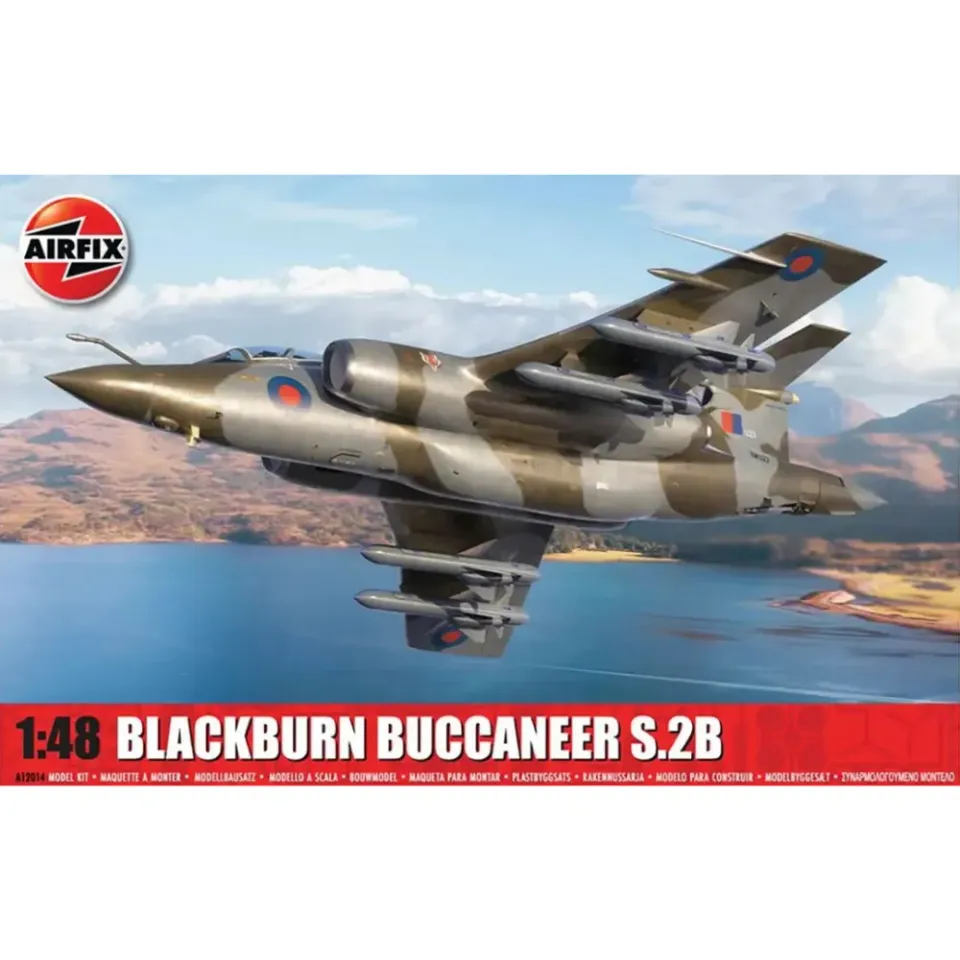 Airfix Blackburn Buccaneer S.2B modellbyggsats 1:48 RAF
