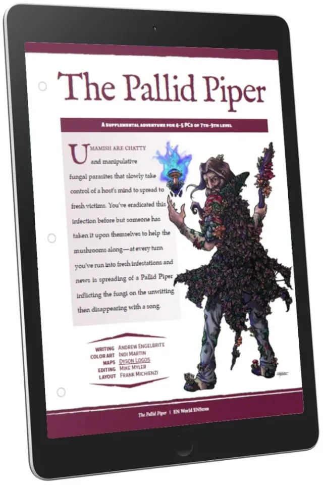 EN Publishing Pallid Piper äventyr PDF nivå 7-9