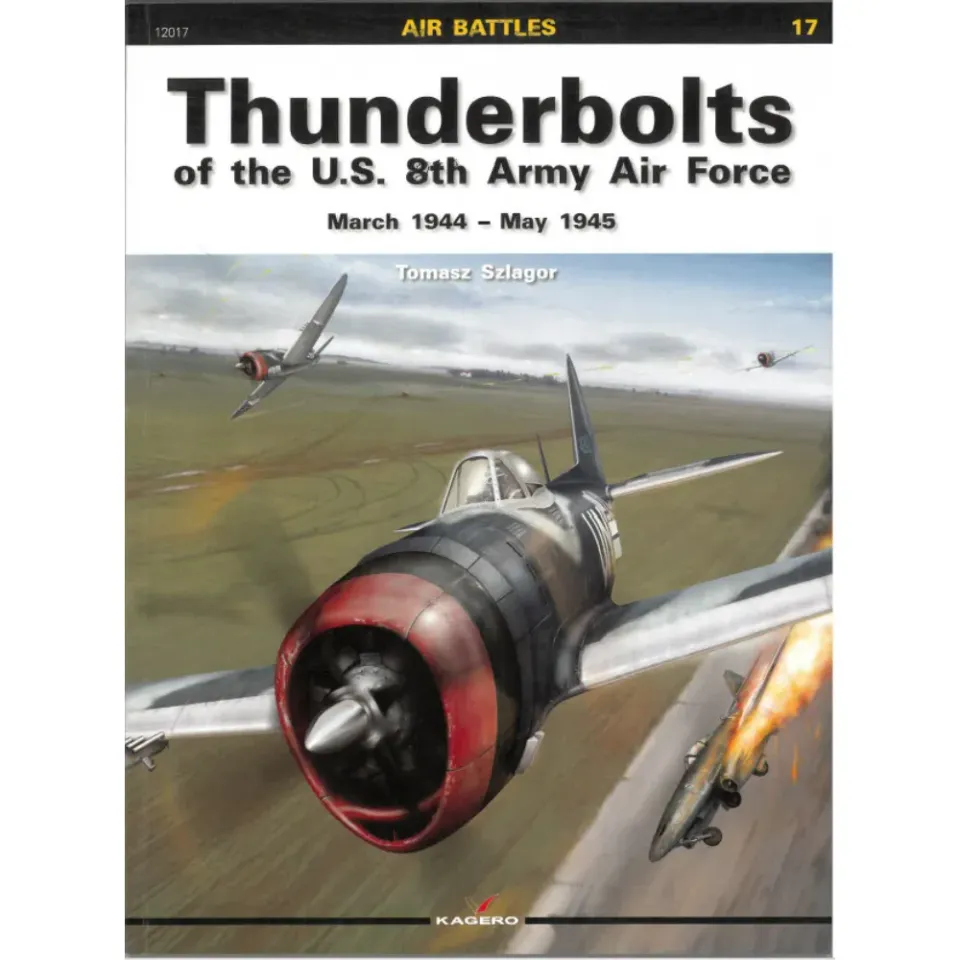 Thunderbolts March 1944 bok P-47 flyghistoria illustrerad