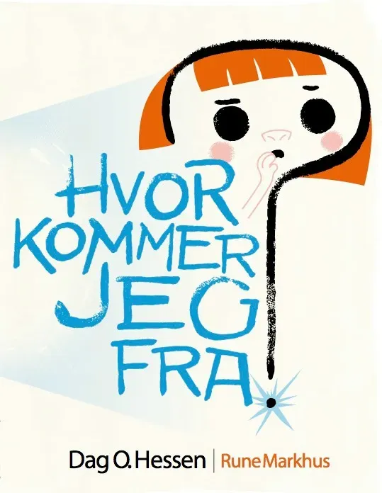 ABC Forlag Hvor kommer jeg fra barnbok faktabok
