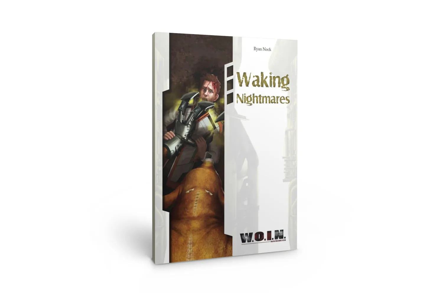 EN Publishing Waking Nightmares WOIN äventyr softcover rymdskräck