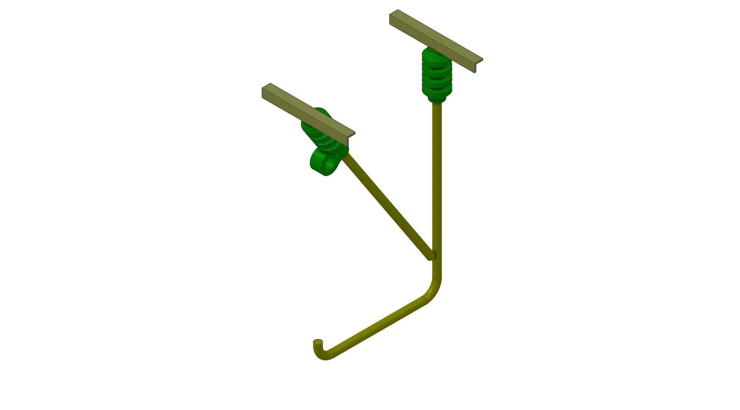 PJM Models OO kontaktledning portal 3-pack plattform
