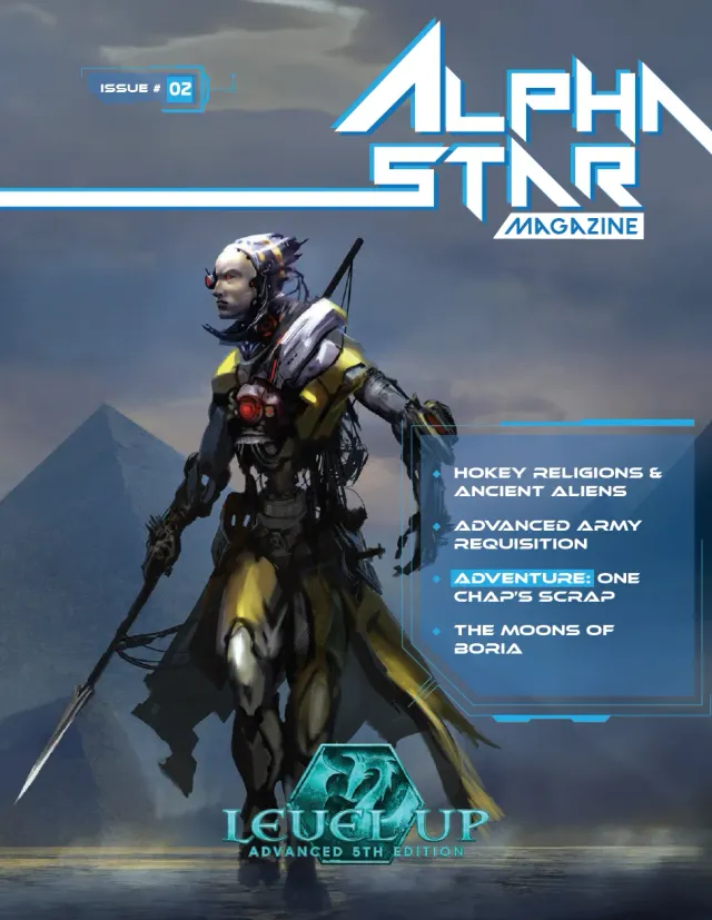 EN Publishing Alpha Star Issue 3 speltidning PDF sci-fi