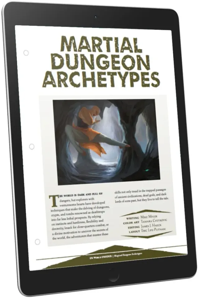 EN Publishing Martial Dungeon Archetypes rollspel PDF