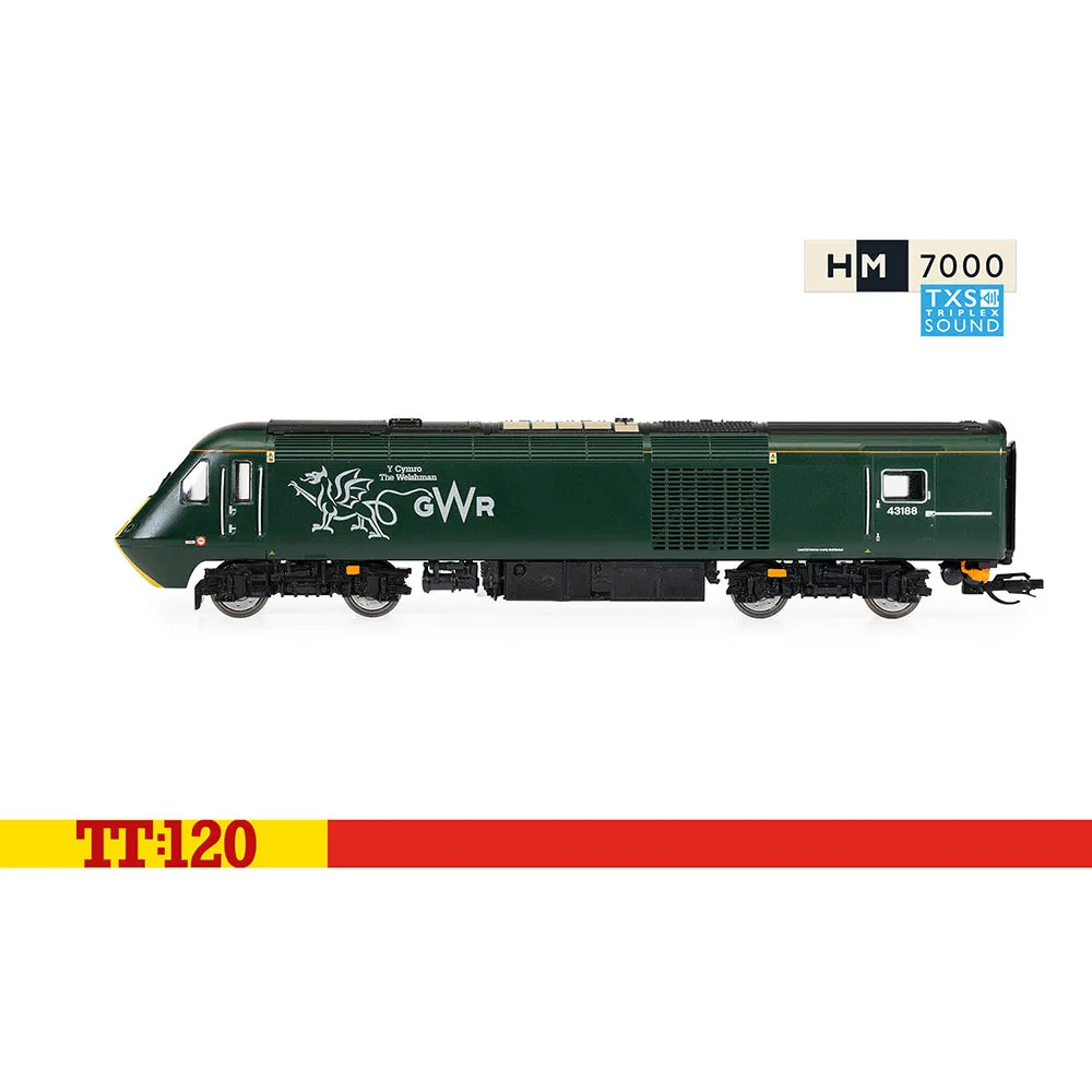 Hornby TT:120 GWR Class 43 HST modelltåg med ljud