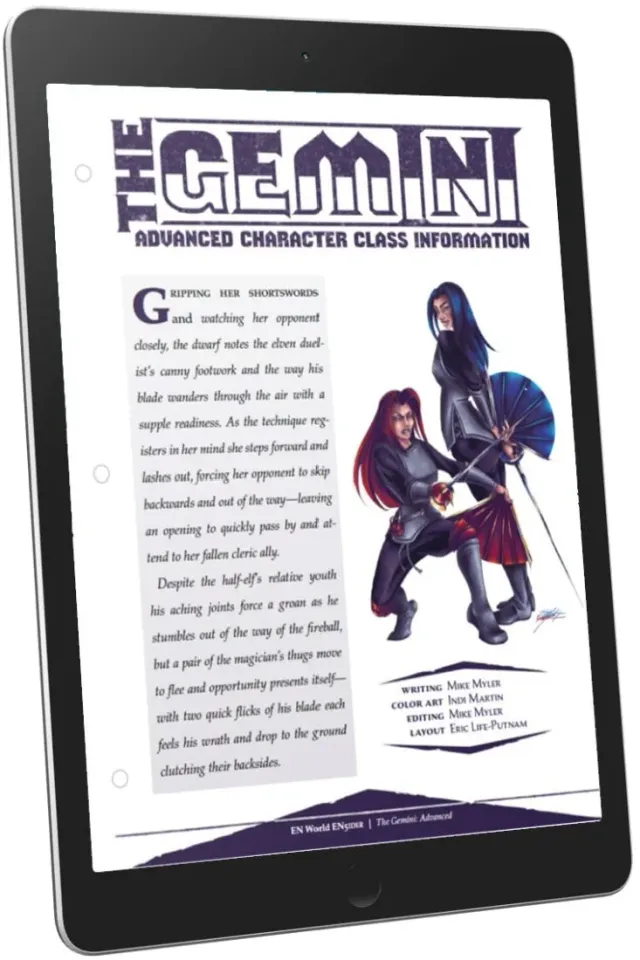EN Publishing The Gemini rollspelklass PDF D&D 5e