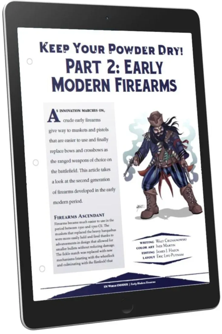 EN Publishing Keep Your Power Dry Firearms pdf D&D 5e