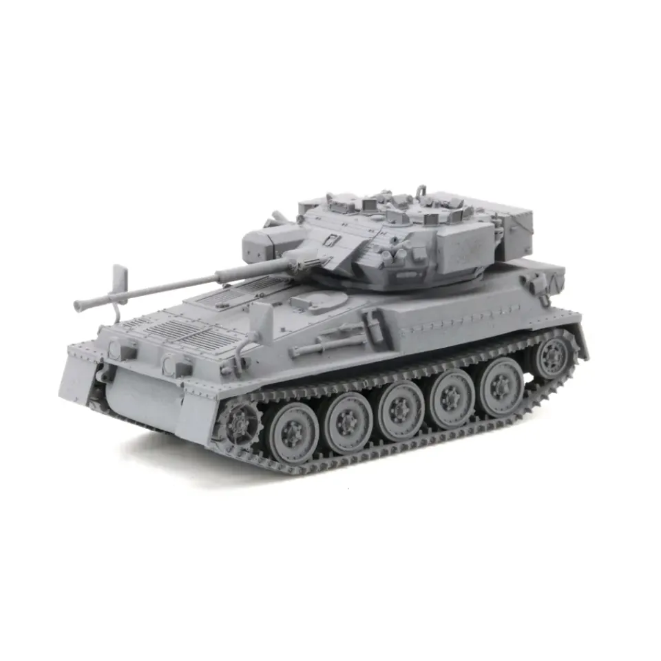 Scimitar FV107 1:76 OO stridsvagnsbyggsats 3D