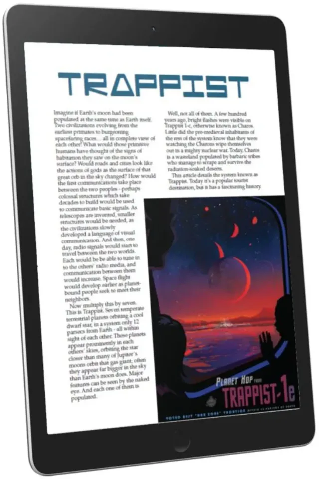 EN Publishing Trappist WOIN pdf 15 sidor stjärnsystem