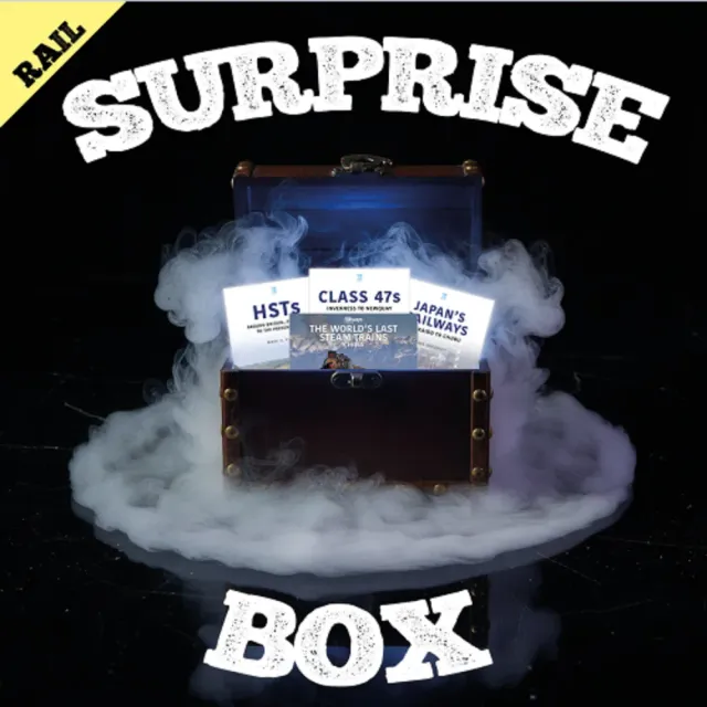 Key Books Rail Surprise Box bokpaket järnväg