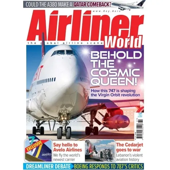 Why we love Taylor Swi Airliner World July 2021 tidning back issue