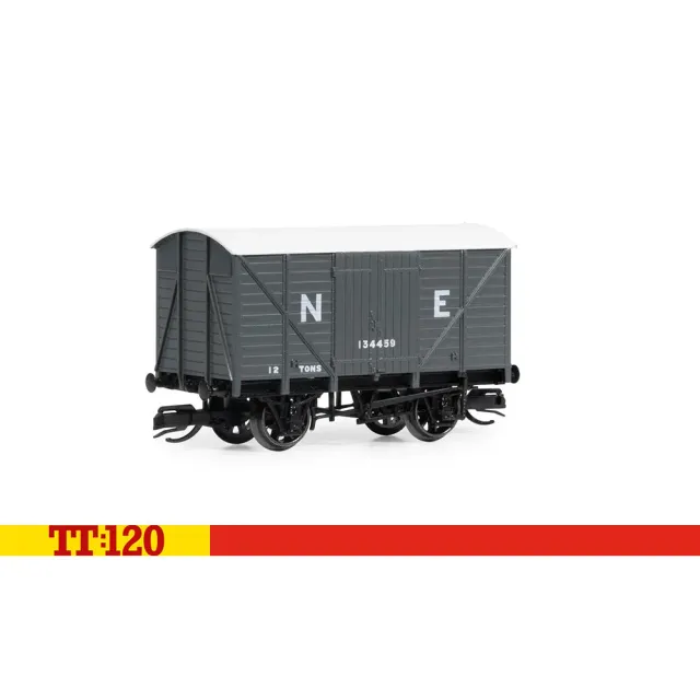 Hornby TT:120 LNER Vent Van Era 3 godsvagn grå