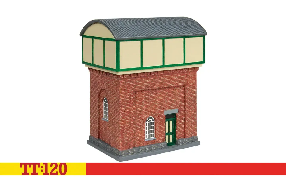 Hornby TT:120 Water Tower Red Brick modellhus