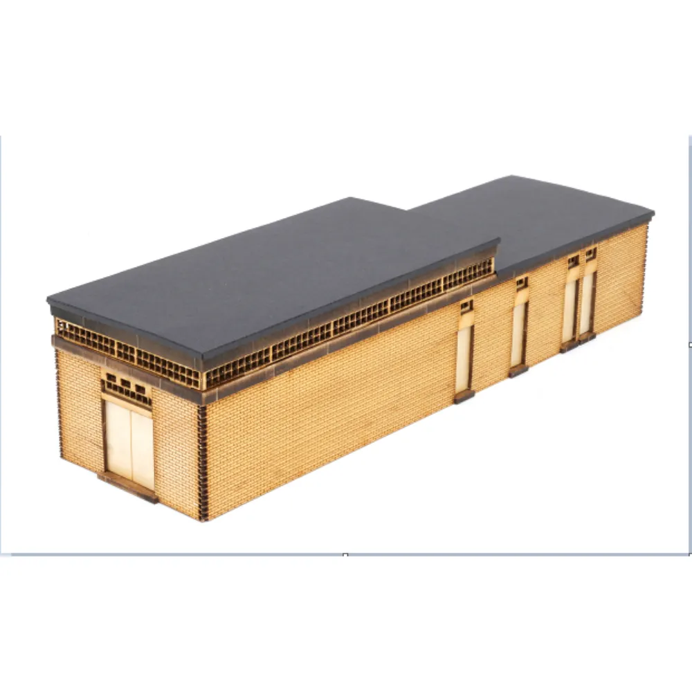 PJM Models WCML Relay Room 00 byggsats OO plywood