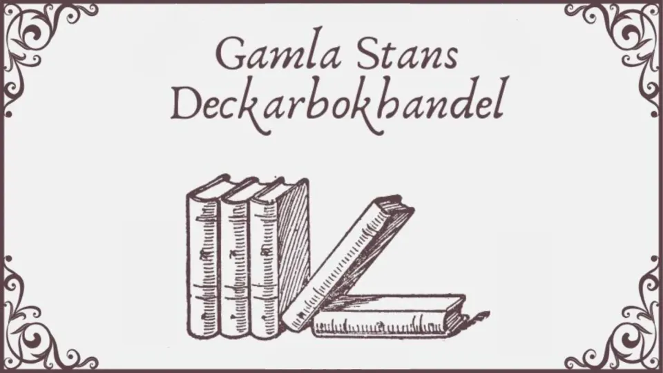 Deckarbokhandeln i Gamla stan Ripper bok pocket spänning