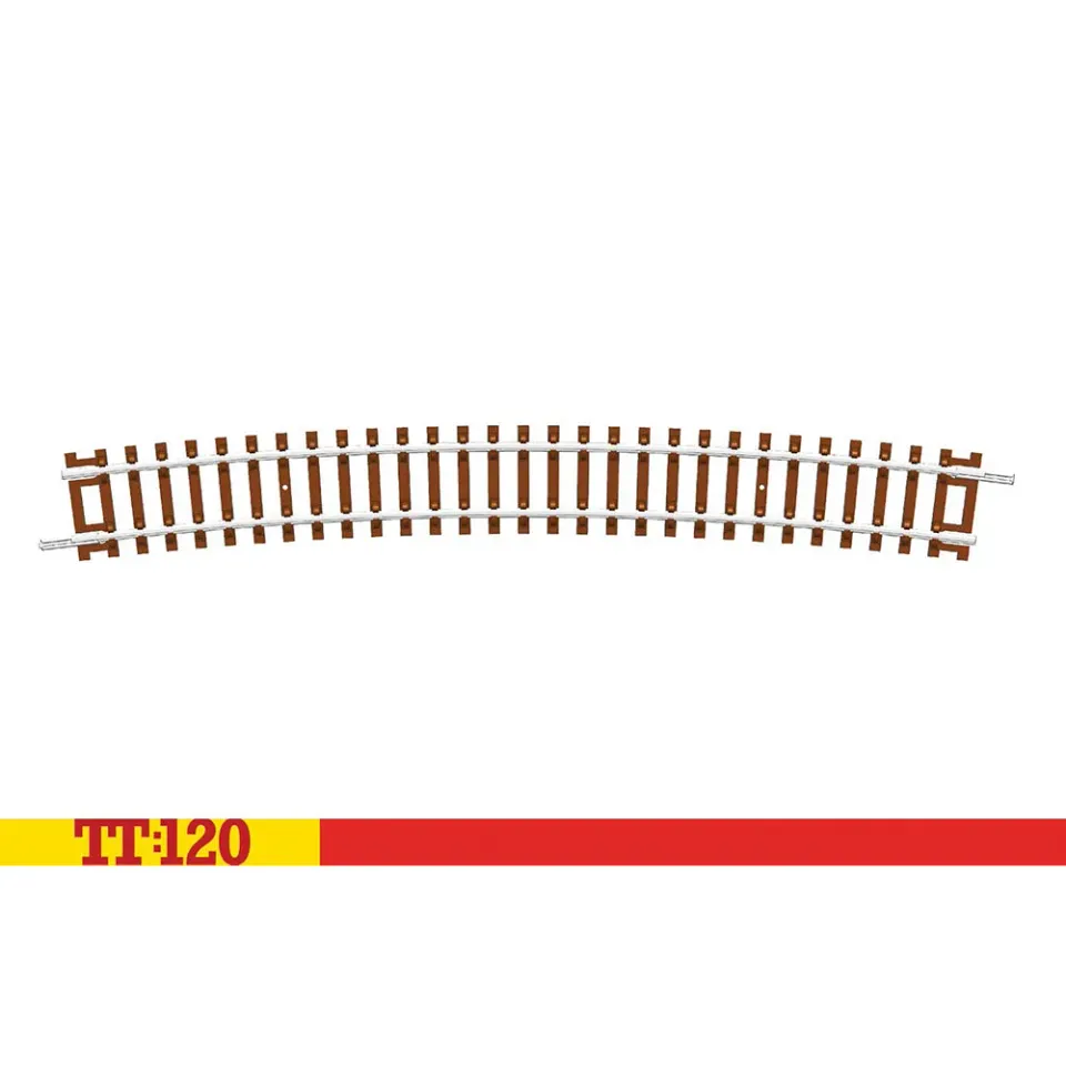 Hornby TT:120 Curve 6th Radius spår TT8007 15 grader