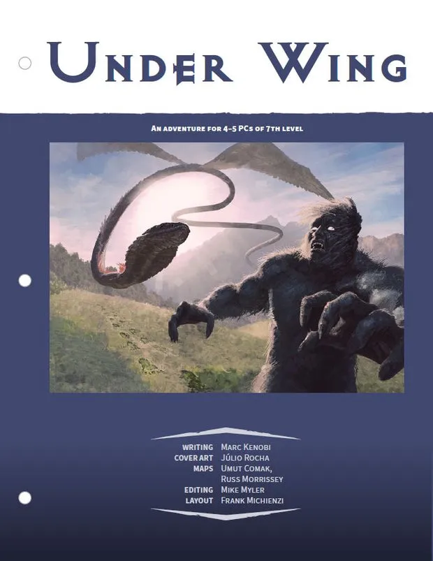 EN Publishing Under Wing äventyr PDF nivå 7 Elissar