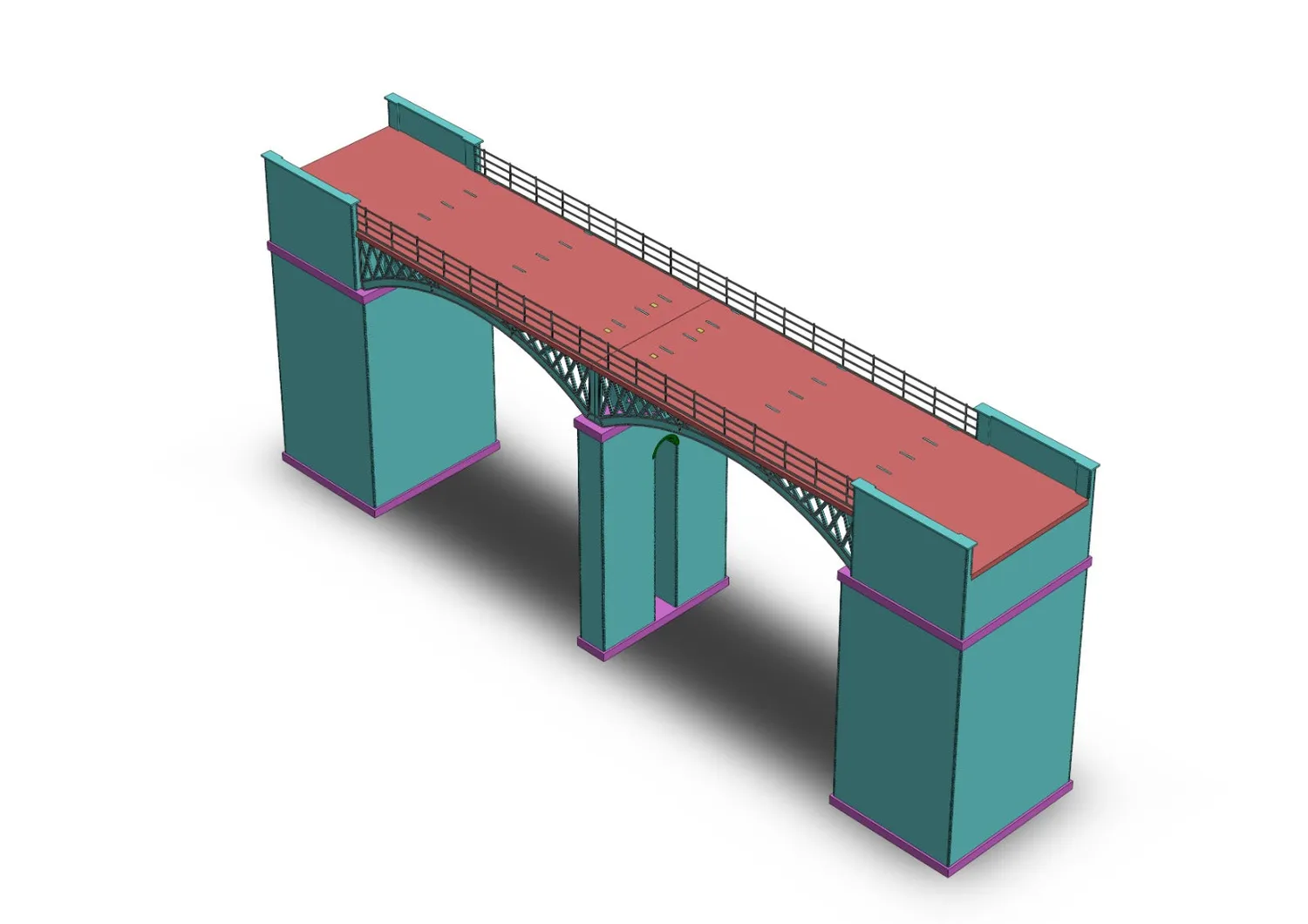 Key Model World TT:120 Outwood Viaduct byggsats dubbelbåge