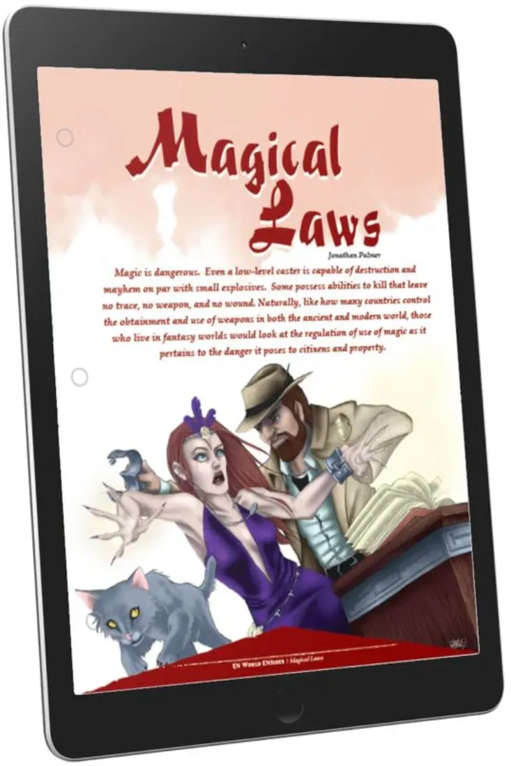 EN Publishing Magical Laws magiregler PDF D&D 5e
