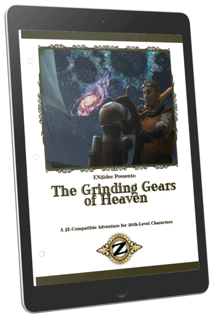 EN Publishing Zeitgeist 12 Grinding Gears of Heaven äventyr PDF nivå 20
