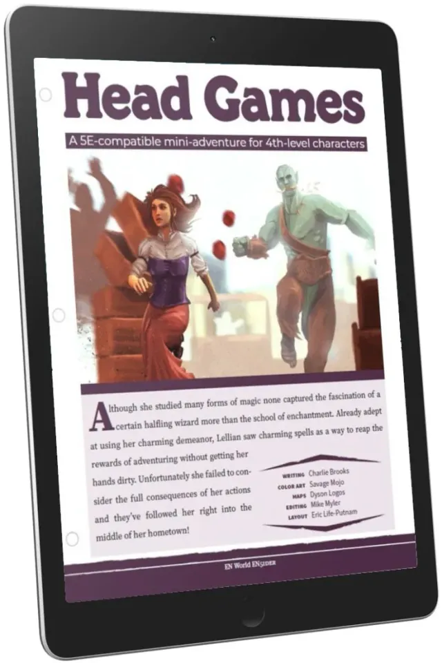 EN Publishing Mini-Adventure Head Games äventyr PDF nivå 4