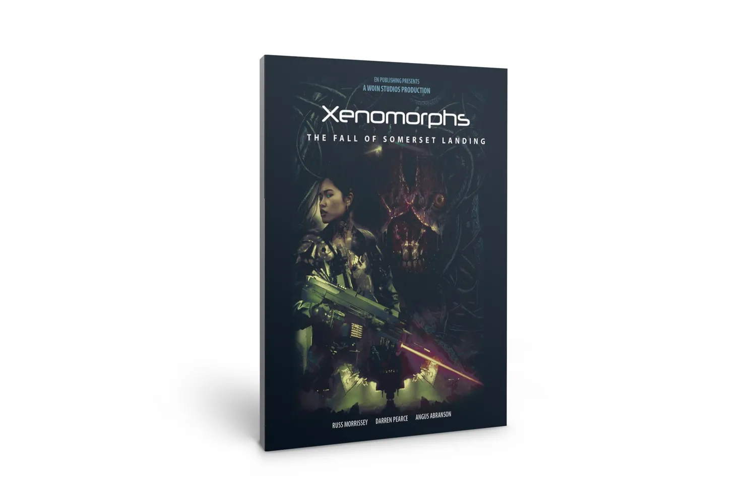 EN Publishing Xenomorphs Fall of Somerset Landing bok + PDF