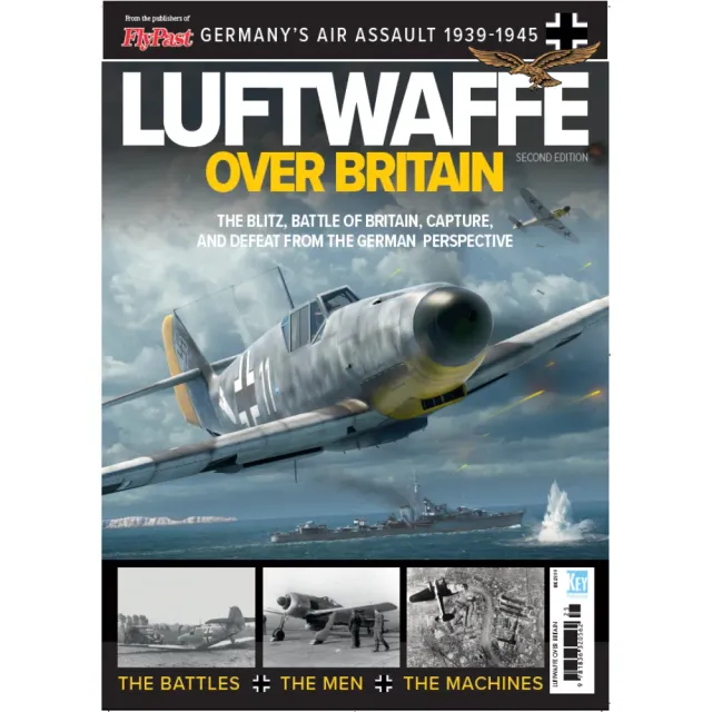 FlyPast Luftwaffe Over Britain tidning 116 sidor Blitz