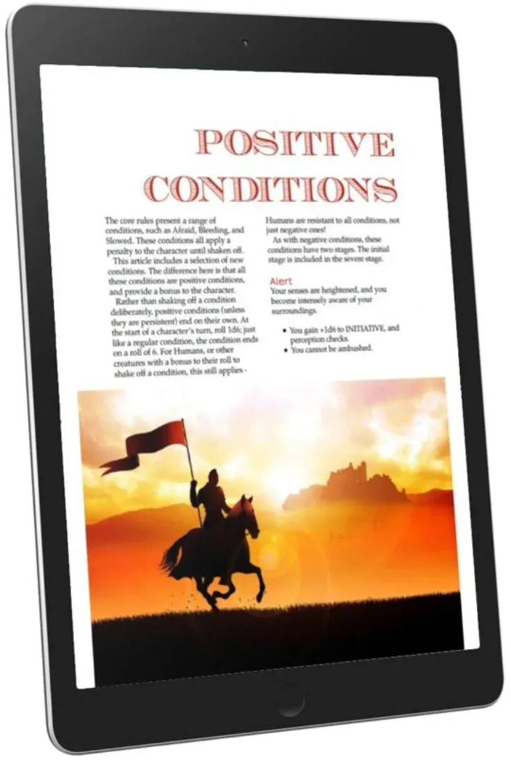 EN Publishing Positive Conditions regel PDF WOIN bonus