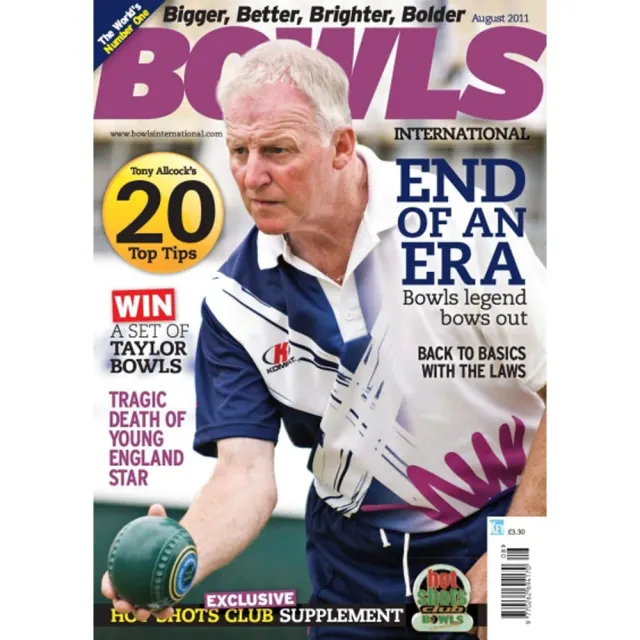 Bowls International augusti 2011 tidning lösnummer bowling