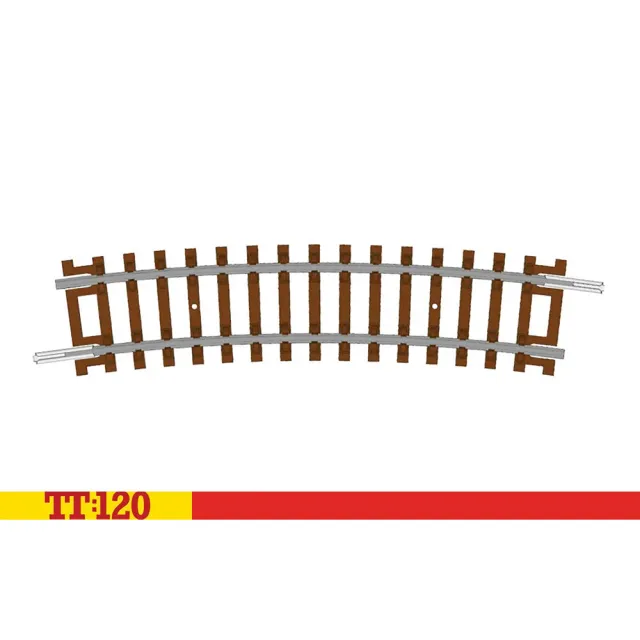 Hornby TT:120 TT8014 kurvspår halvkurva 3:e radie