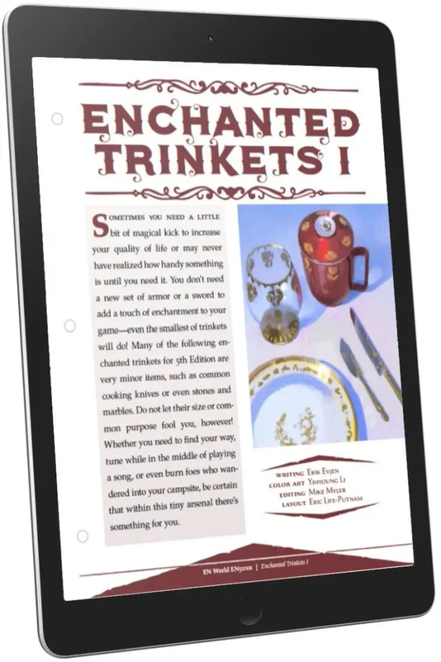 EN Publishing Enchanted Trinkets I D&D 5e PDF 13 föremål