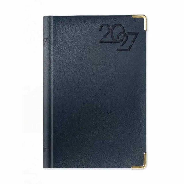 Sharon LUX B6 ZŁOC 2027 terminskalender mörkblå