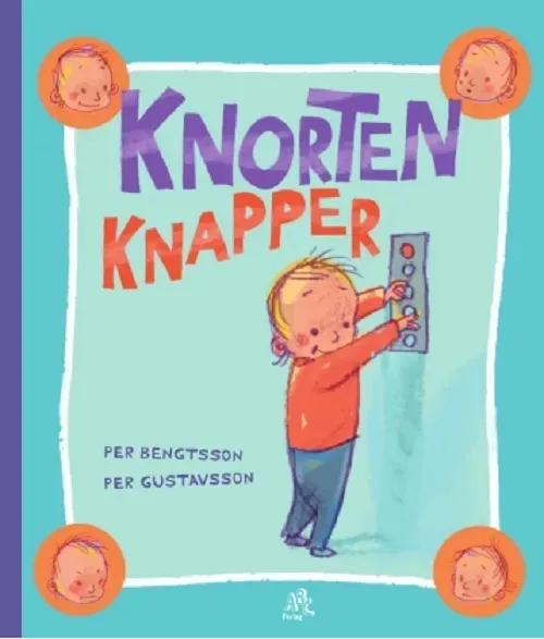 ABC Forlag Knorten knapper barnbok tryckt bok