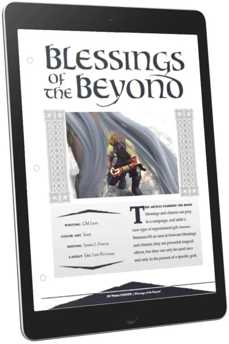 EN Publishing Blessings of the Beyond rollspel-pdf benison