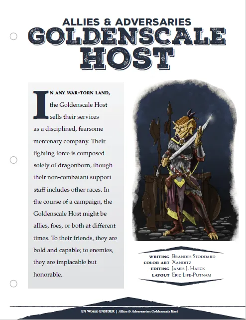 EN Publishing Goldenscale Host rollspels-pdf PDF D&D 5e