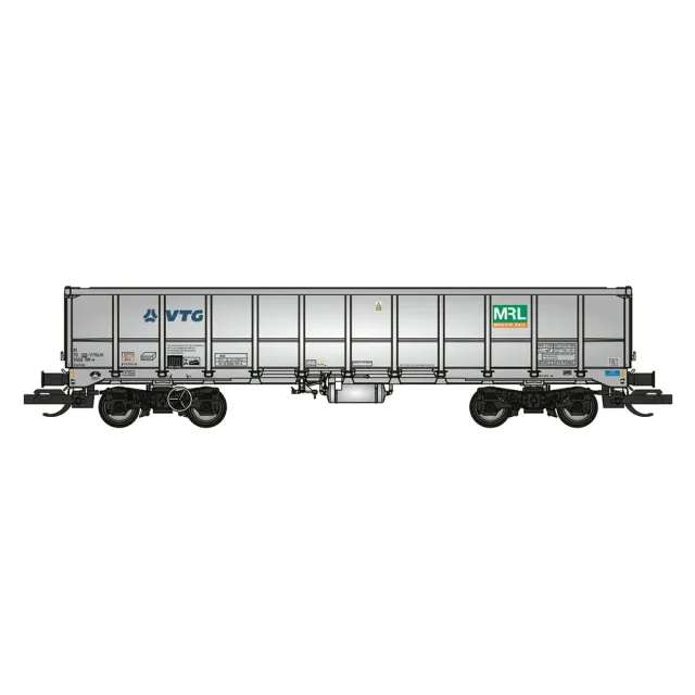 Revolution Trains TT:120 JNA-T Mendip Rail modellvagn grå
